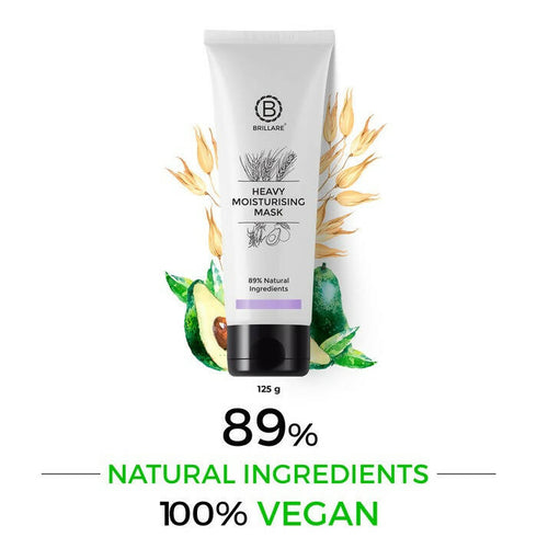 Brillare Heavy Moisturising Hair Mask | Natural Conditioner for Dry and Frizzy Hair